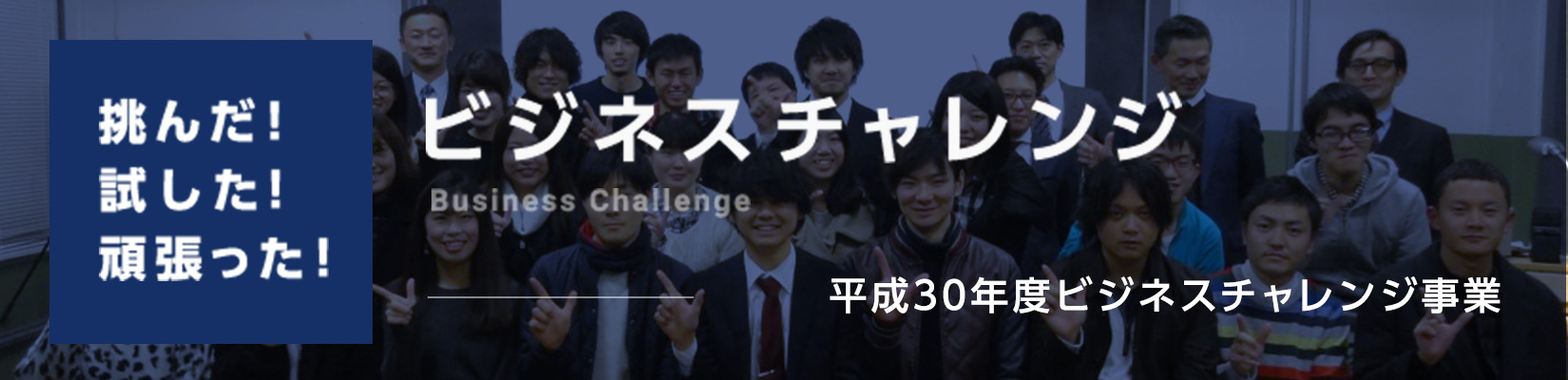 平成30年度ビジネスチャレンジ事業